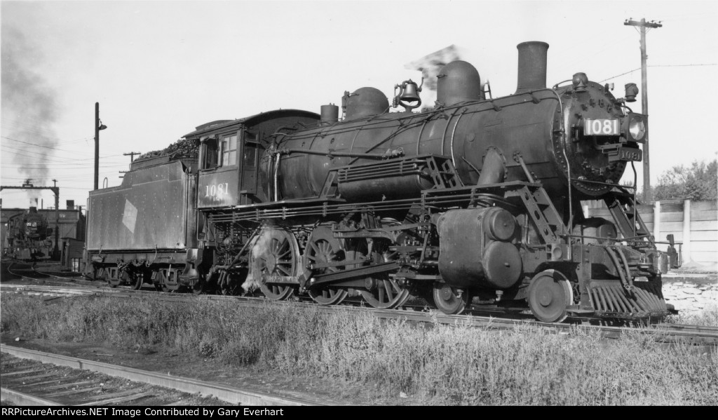 MILW 4-6-0 #1081 - Milwaukee Road